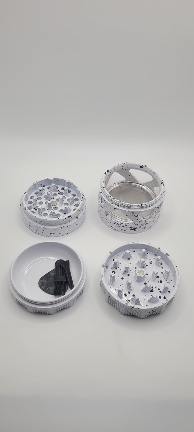 2.5" White Black Ceramic Grinder Kitchen Tools