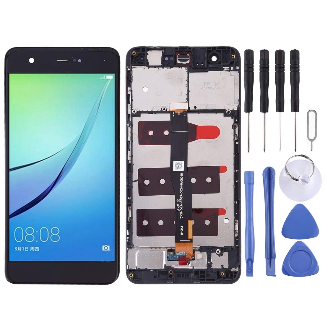 Écran LCD pour Huawei Nova noir solution pour réparer un tactile cassé - 7