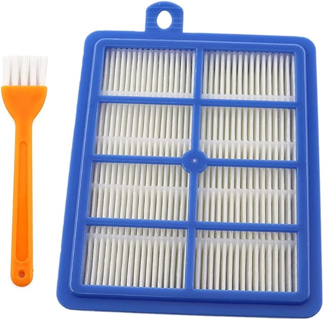 MCHNIC Washable Hepa Filter for AEG AEF12, AFS1W Allergy and Philips Vacuum Cleaners, for UltraOne, Ultrasilence, VX6-9, LX7-9