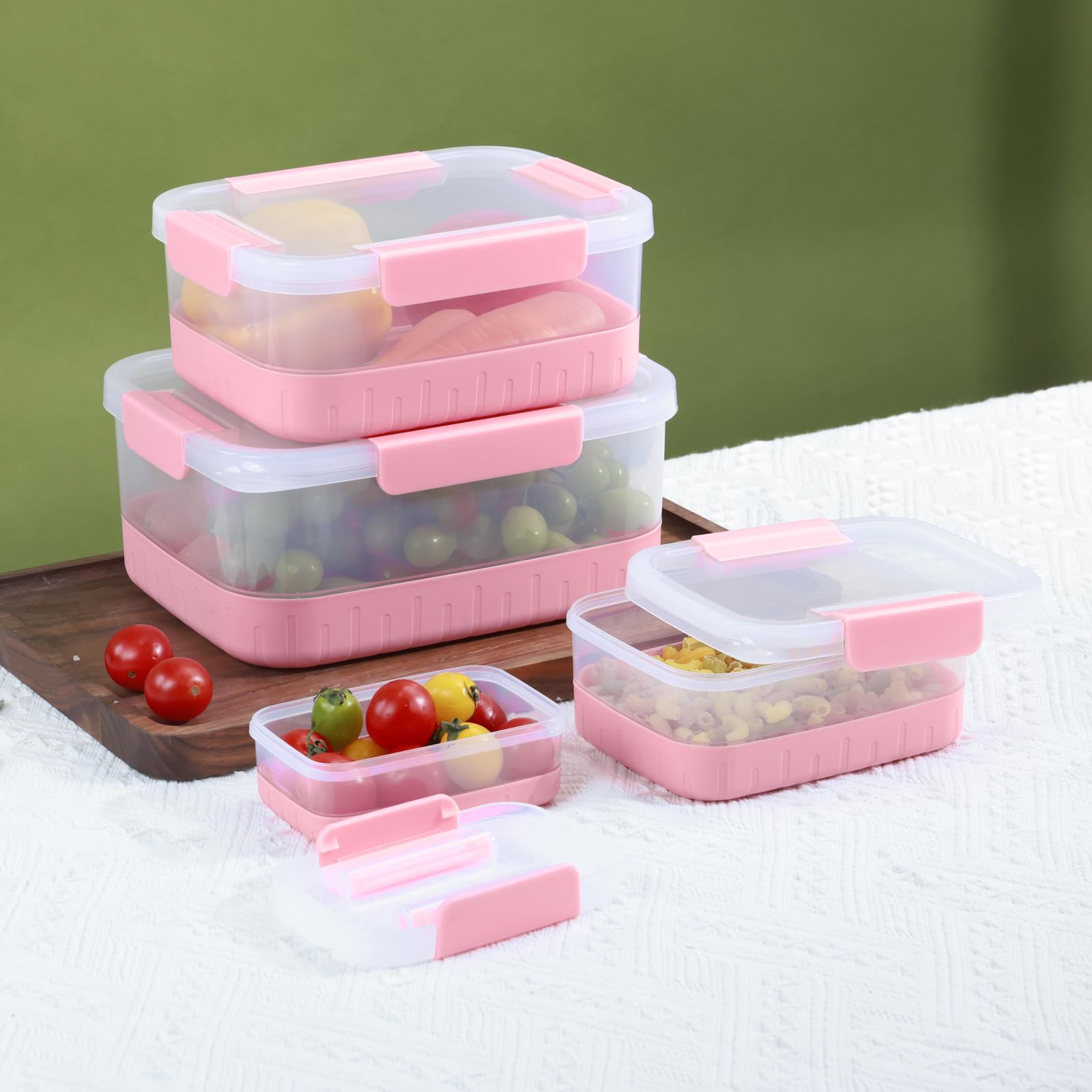  BoxedHome BPA-frei Frischhaltedosen-Set für Mahlzeiten
| BoxedHome Wasserdichte Frischhaltedosen-Set mit Clips
| BoxedH