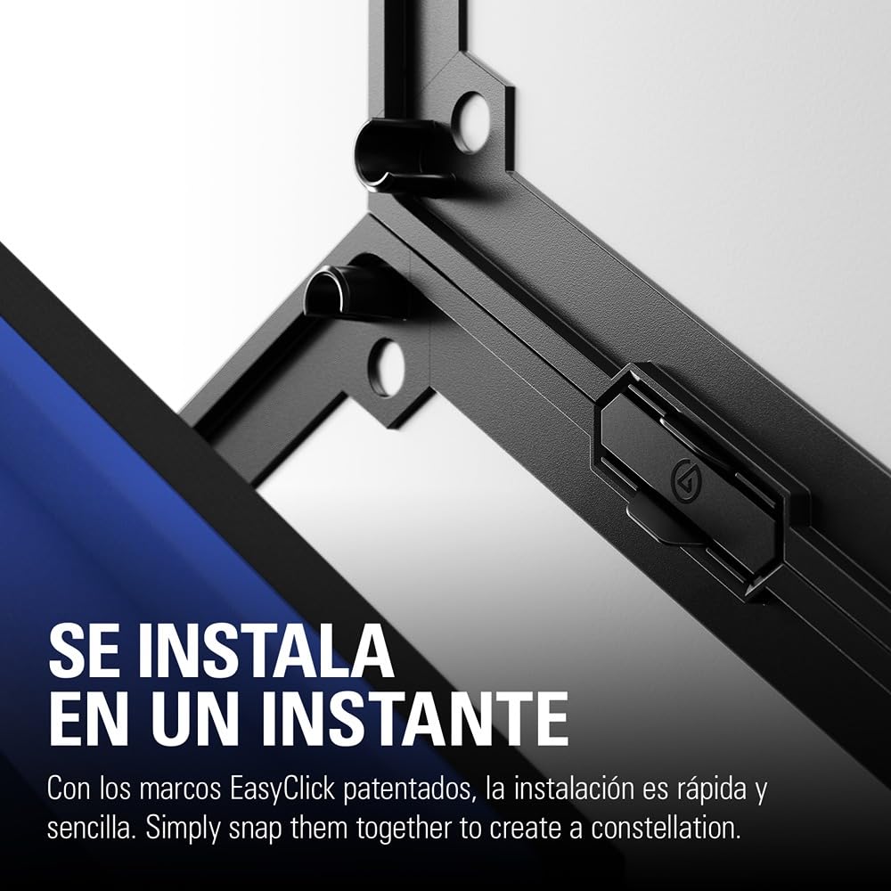 Elgato Wave Panels Starter Set (Azul) - 6 paneles de tratamiento acústico, espuma de dos densidades, marcos EasyClick patentados, diseño modular, fáciles de instalar y quitar
