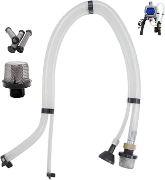 2pcs 288716 Filter Heads +3pcs 288747 Filters Suction Tube Kit for Airless Paint Sprayer Fits Graco Magnum X5 X7 ProX17 and Project Plus Stand Model Paint Sprayer Accessories