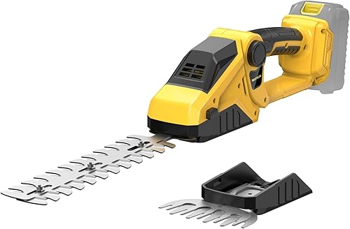 Cortasetos inalámbrico para batería Dewalt de 20 V (sin batería), mini tijeras de césped inalámbricas de 2200 RPM, cortasetos eléctrico de mano 2 en