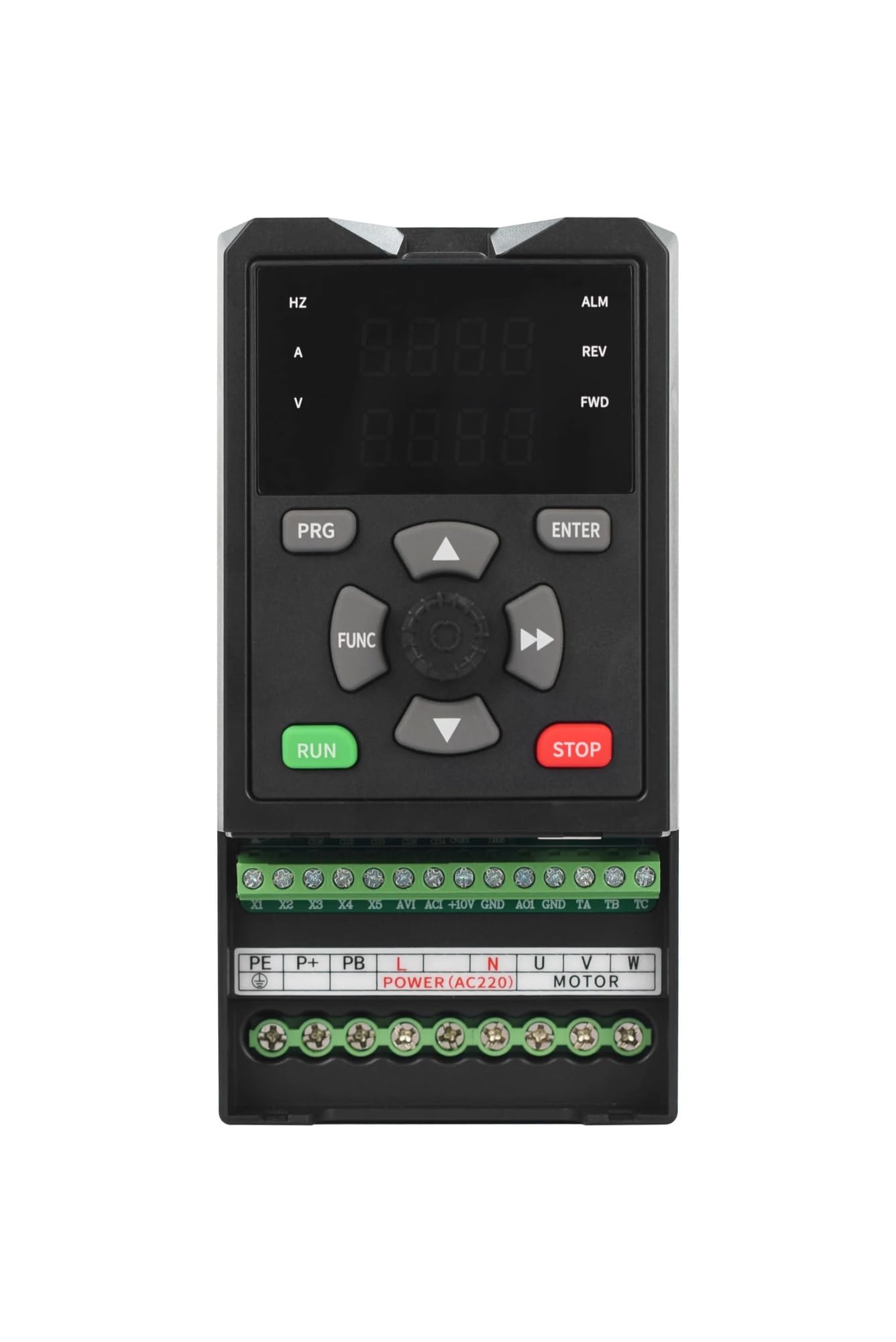 Inversor de energía Inversor de frecuencia variable trifásico de 380 V, 0,75/1,5/2,2/3/4/5,5/7 kW, variador de frecuencia for control vectorial de velocidad del motor(2.2KW,380V)