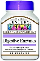 Enzimas Digestivas Digestive Enzymes 60 Capsulas 21st Century
