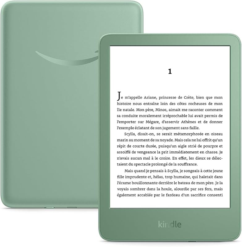Amazon Kindle (Nouvelle génération) - Le plus léger et compact, avec écran antireflets, changements 