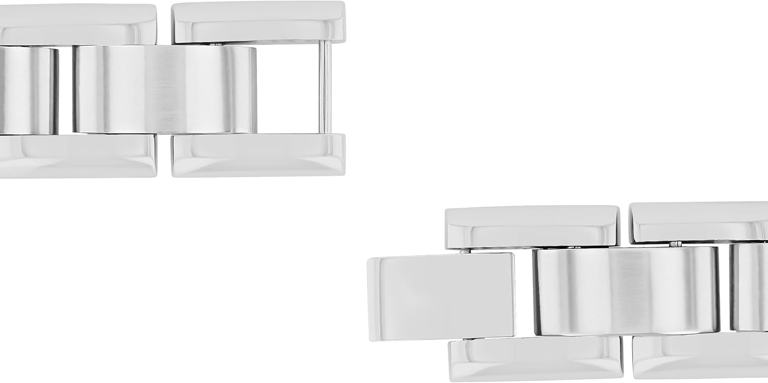 Men's Stainless Steel ID Bracelet - Black & Gold Carbon Fiber Inlay, 8.5" Fold Over Clasp, Sophisticated Design - Image 5