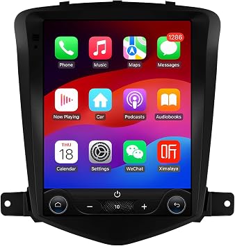 Android14 Car Radio Upgrade for Chevrolet Cruze J300 2008-2012 10.4 Inch IPS Touch Screen Supports Wireless Carplay/Android Auto,Steering Wheel Control,WLAN/4G, FM 2GB & 64GB Car Tablet
