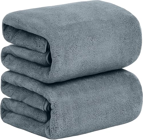 バスタオル 2枚セット ふわふわ 大判 吸水速乾 ホテル仕様 柔らか肌触り エステ 業務用 サロン お風呂上がり耐久性 バス用品