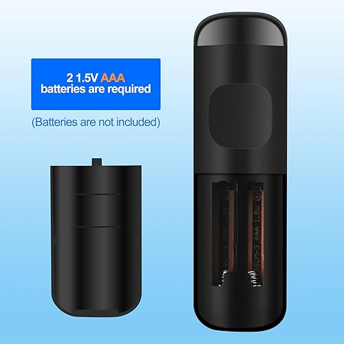 Miniatura 5 de Paquete de 2 controles remotos de repuesto para TV Roku TV, control remoto infrarrojo solo para TV, no para otros dispositivos Roku