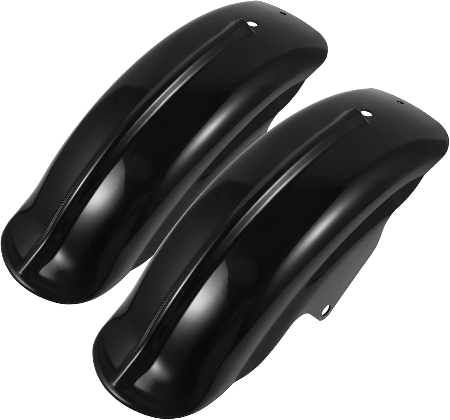 PRETYZOOM 2pcs Motorcycle Rear Mudguard Wheel Mud Guard Aggressive Design Easy Fit