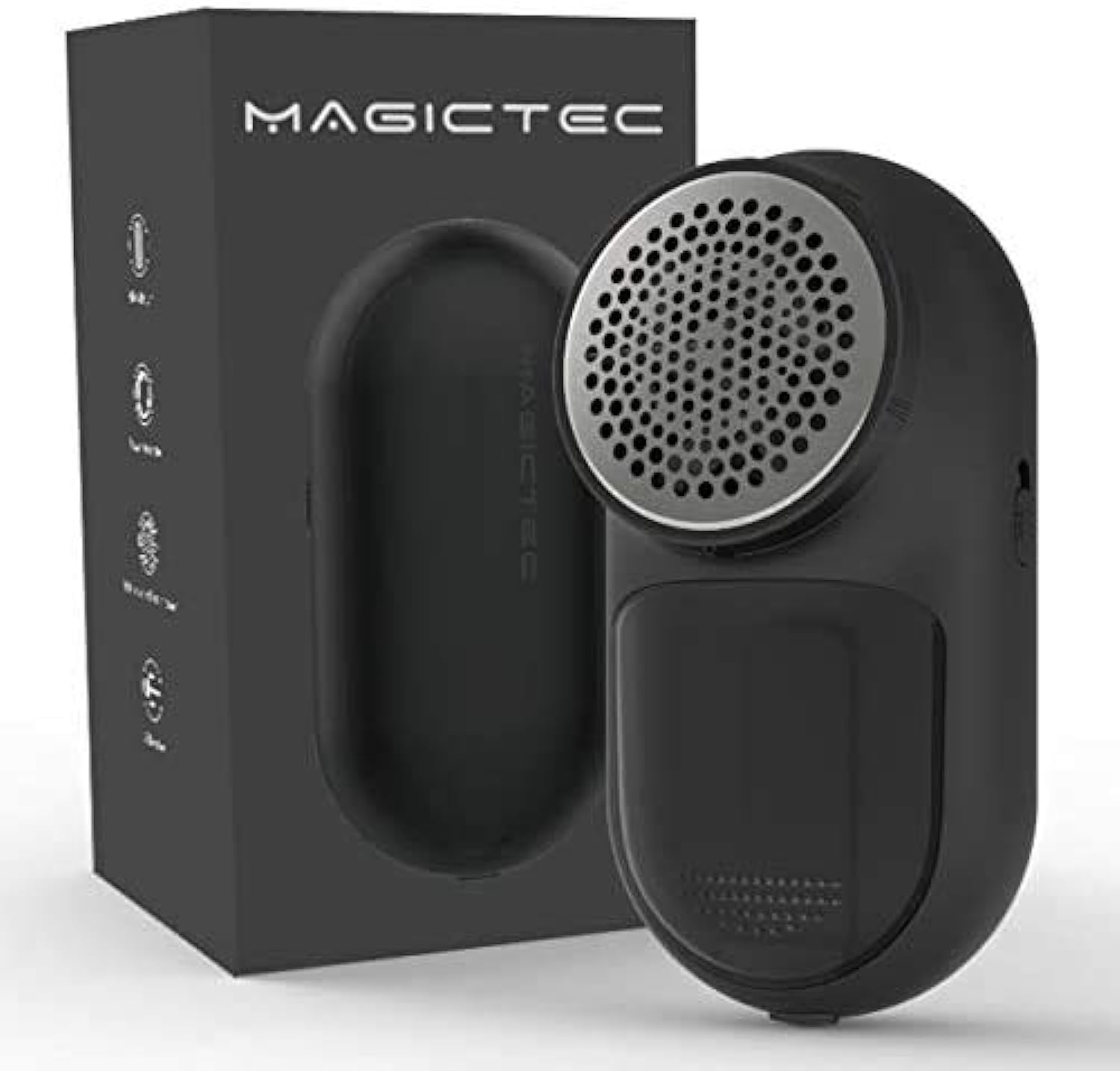 Rechargeable Fabric Shaver Magictec Lint Remover Sweater Defuzzer Lints Fuzzs Pills Pilling Trimmer for Clothes and Furniture -Battery