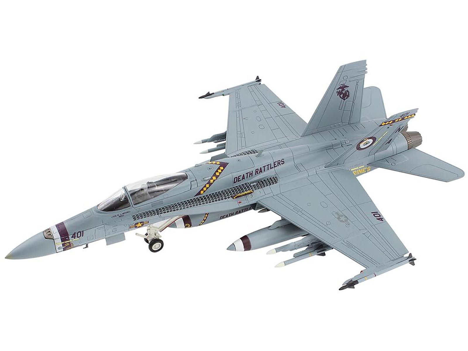 Amazon.com: Mcdonnell Douglas F/A-18C Hornet Aircraft VMFA-323