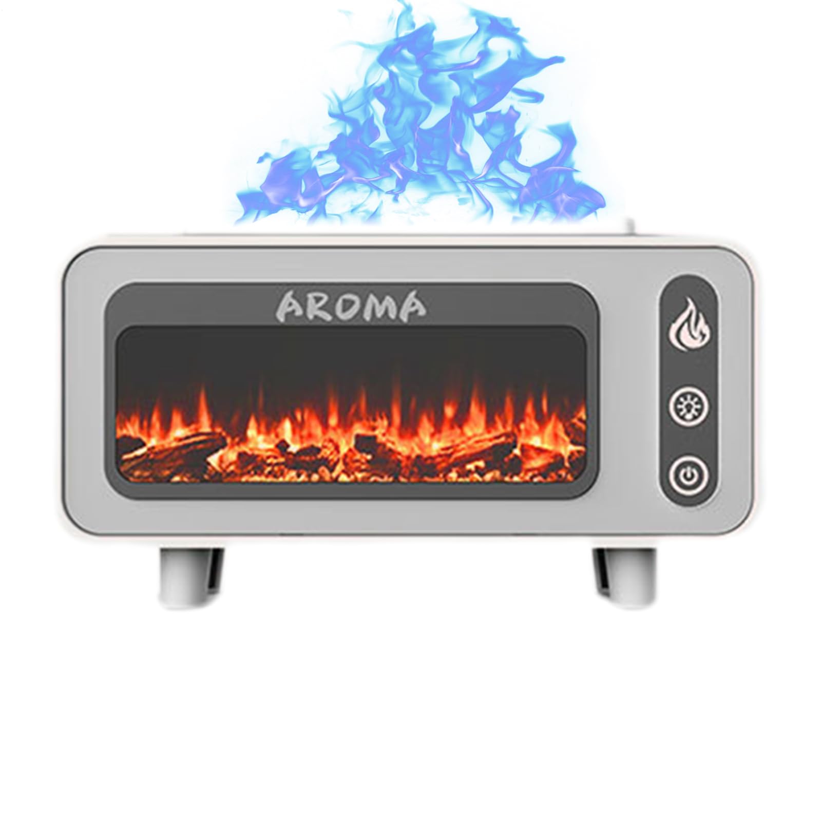 Umidificatori D'Aria Per Camera Da Silenziosa Luce Notturna LED 200 ml | Diffusore per Aromaterapia a Fiamma di Per Camera Del Neonato, Bagno, Seminterrato, Soggiorno, Auto, Yoga, Sp