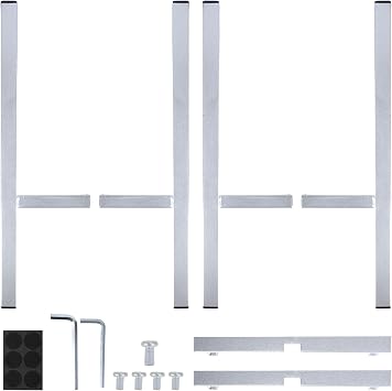 Water Filter Dispenser Counter Stand Beverage Drink Dispensers Stand Fits Countertop Gravity Water Dispensers (Adjustable Width 9.84'' Up to14.17'',Silver)