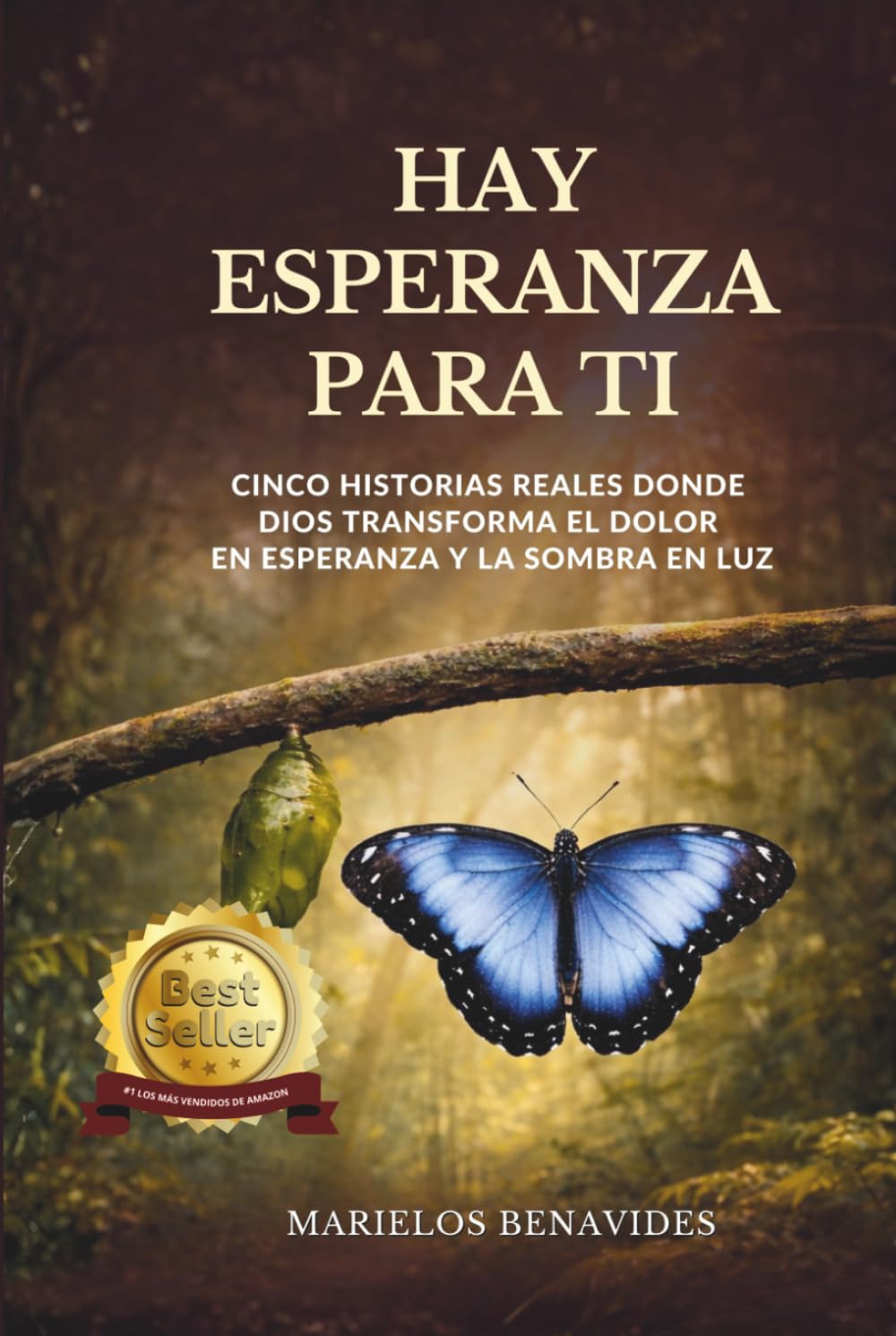 Hay esperanza para ti: Cinco historias reales donde Dios transforma el dolor en esperanza y la sombra en luz