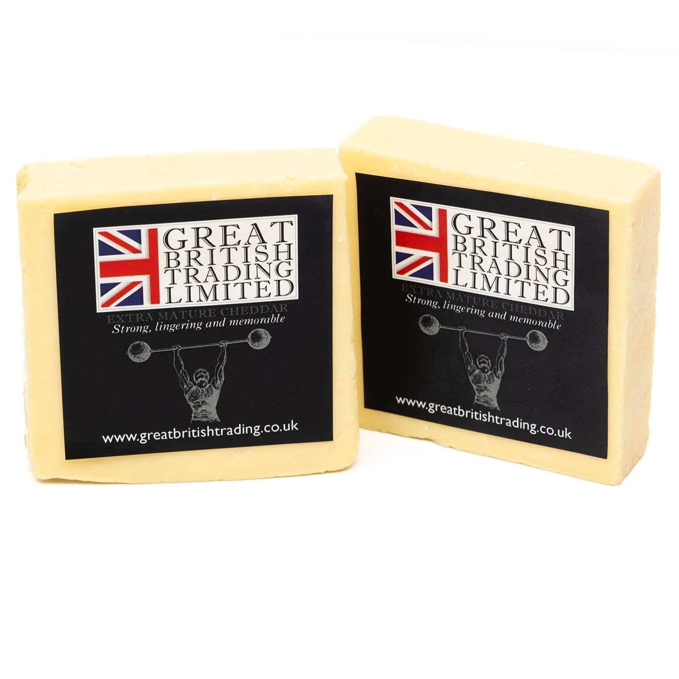 Great British Trading 2 x 200g Block Extra Mature Cheddar Cheese