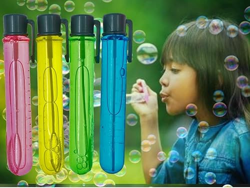 Miniatura 2 de Ja-Ru juguete de mini varita de burbujas que se puede tocar con burbujas 1 paquete de varios colores de Ja-Ru Juguete de verano al aire libre para