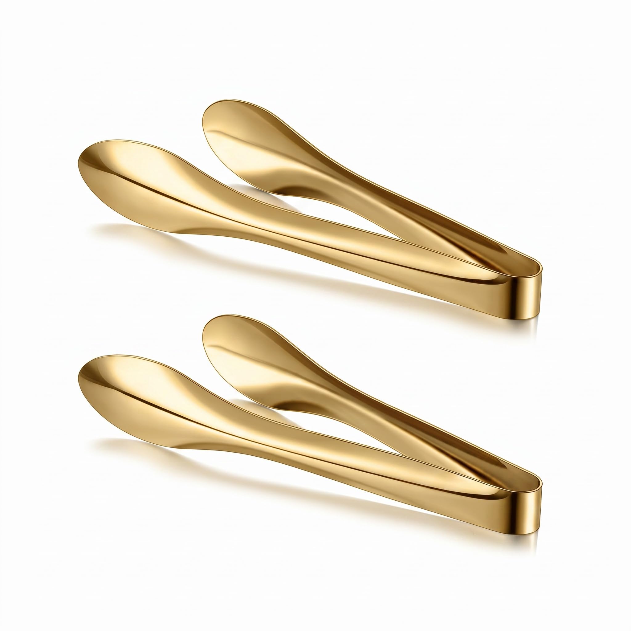Silver Serving Tongs - 2 Pack -16