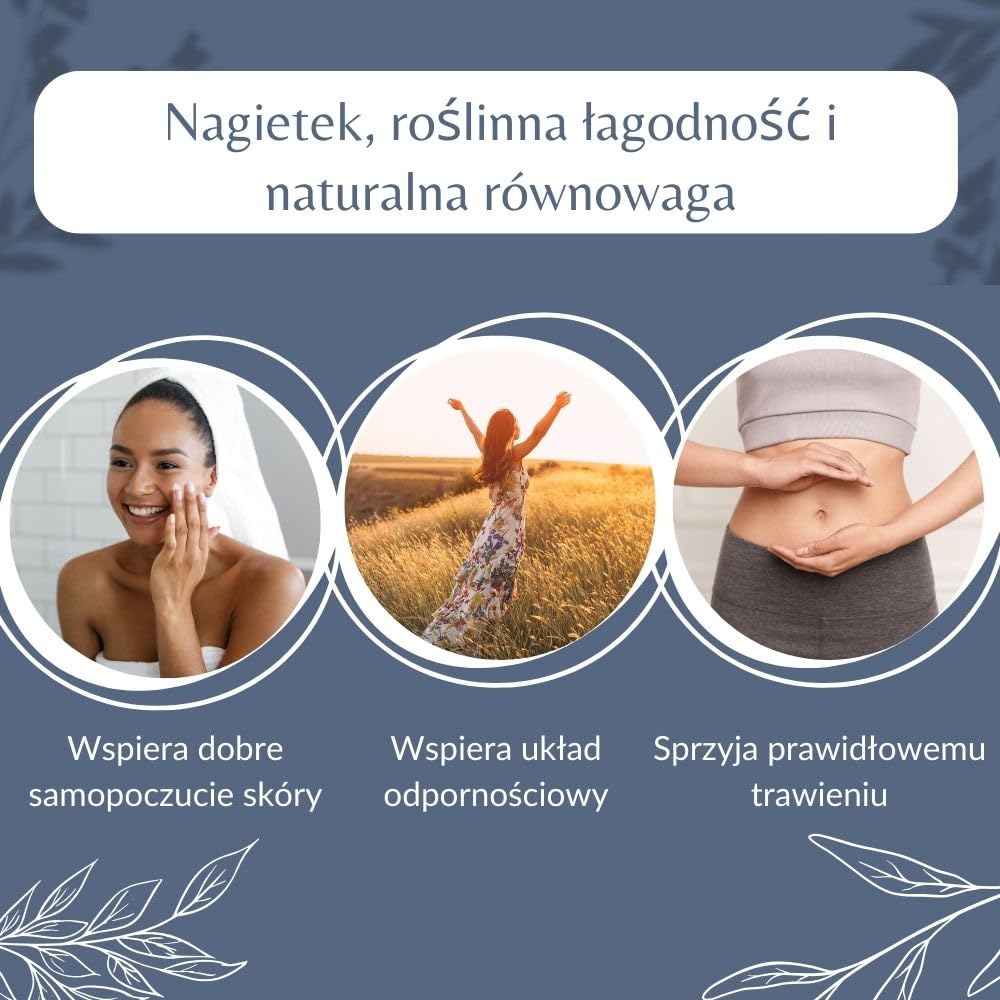 Organiczne kwiaty nagietka lekarskiego – napar i herbata ziołowa na relaks, sen i trawienie – Calendula Officinalis L. – uprawa ekologiczna – pakowana we Francji – torebka 100 g (50 filiżanek)