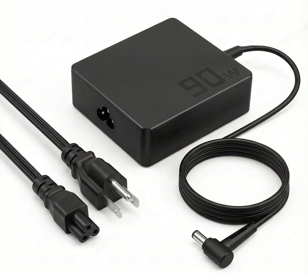 90W 19V 4.74A AC Charger Compatible with Asus Vivobook 15X 14X 16X 17X K1703Z M1703Q M1603Q D1603Q Y1603C ExpertBook B1500 UX480f UX480FD