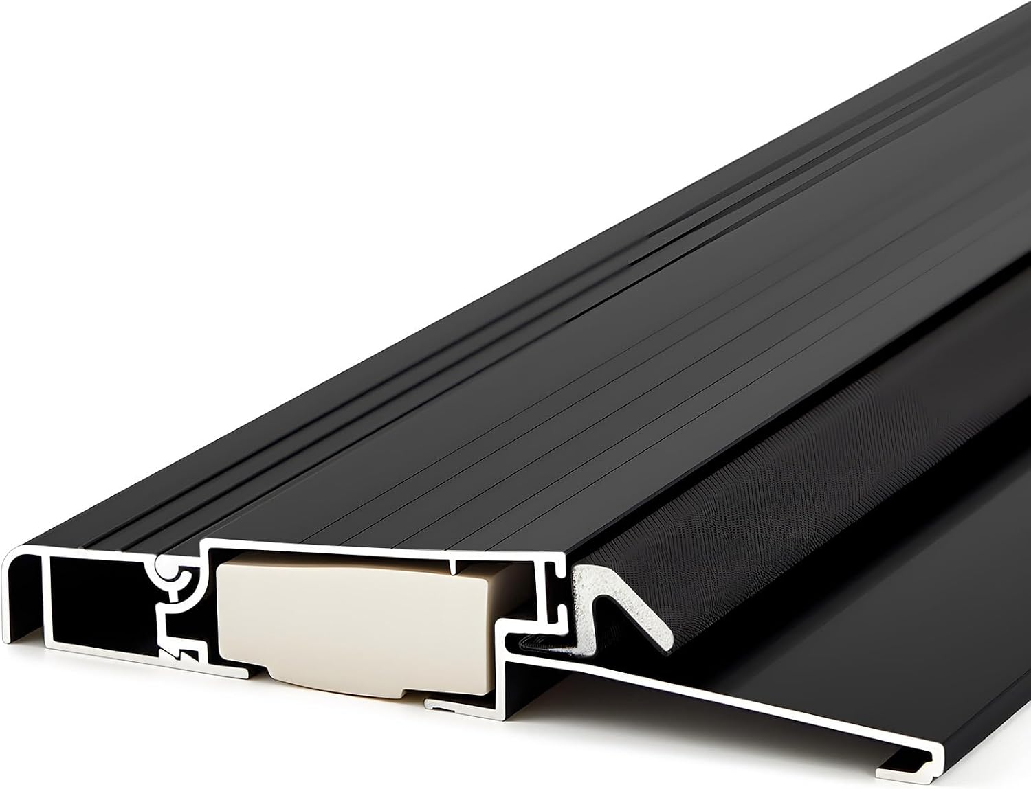 Seuil de porte pivotant extérieur aluminium Blulu