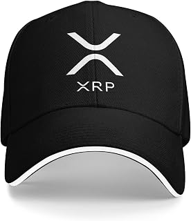 Xrp Hat for Men, Xrp Baseball Caps, Classic Adjustable Dad Hat, Novelty Graphic Trucker Hats Women Black