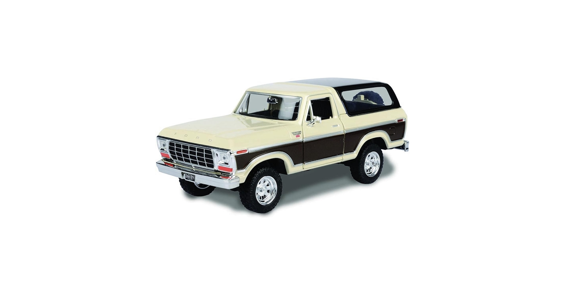 Amazon.com: 1978 Bronco Ranger XLT with Spare Tire Cream and