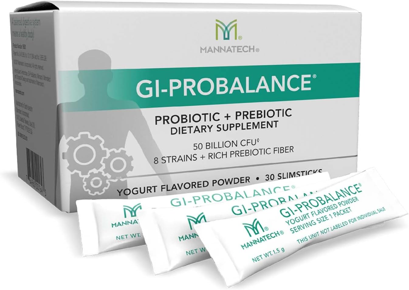 Mannatech - GI-ProBalance® - Yogurt Flavor - 30 Slimsticks
