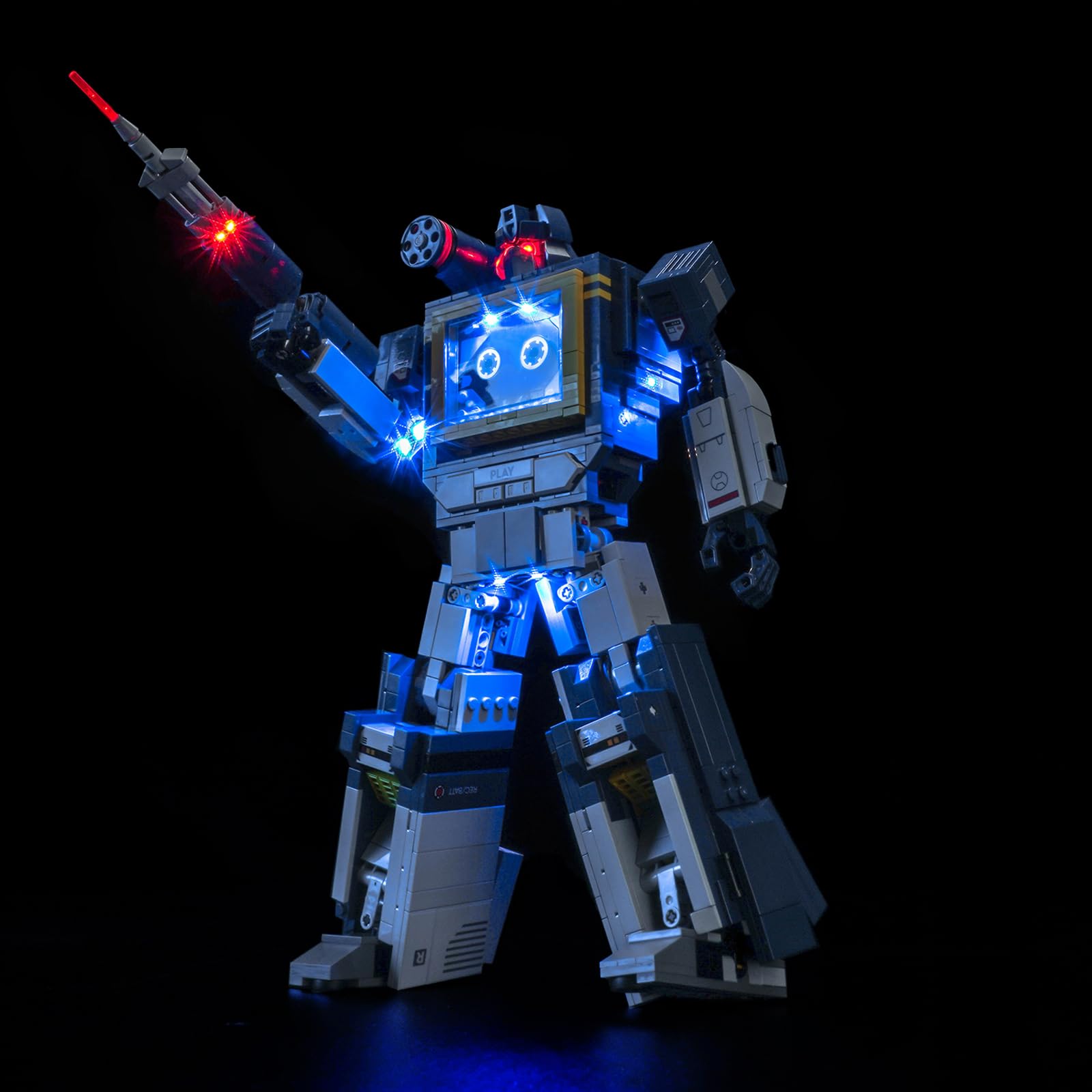 Remote Control Led Light Set Compatible with Lego T'ransformers: Soundwave 10358 (No Model)
