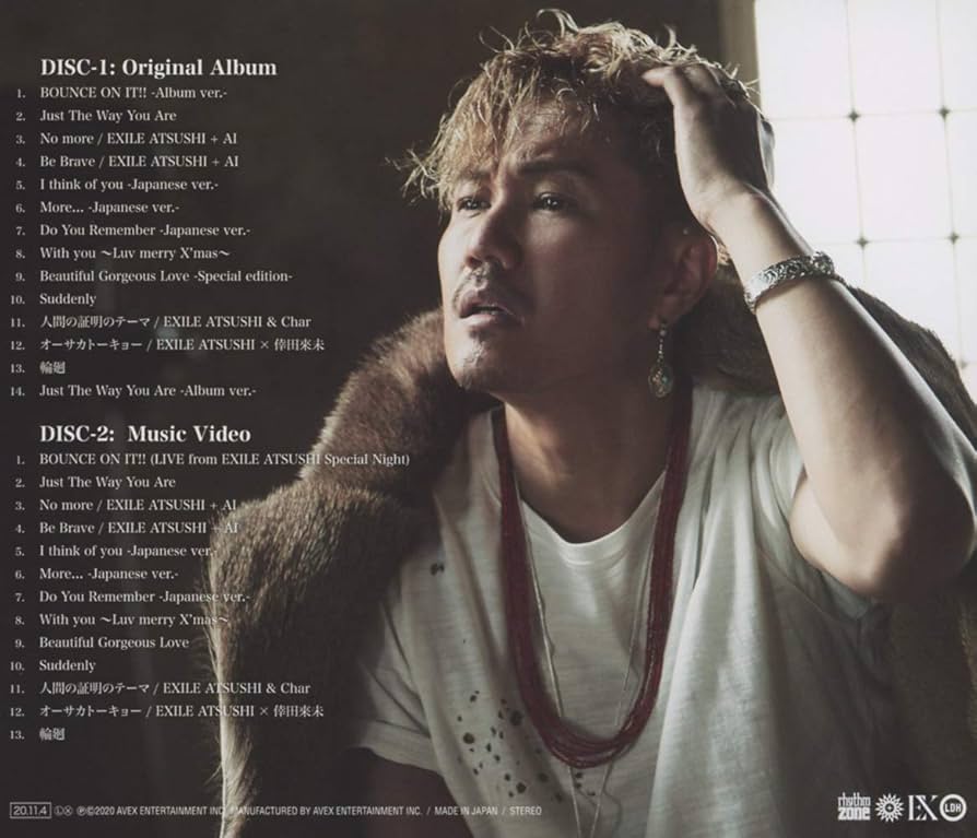 EXILE ATSUSHI 本CDブルーレイ EXILE ATSUSHI「40 ～forty～」〈CD+Blu-ray〉 - メルカリ