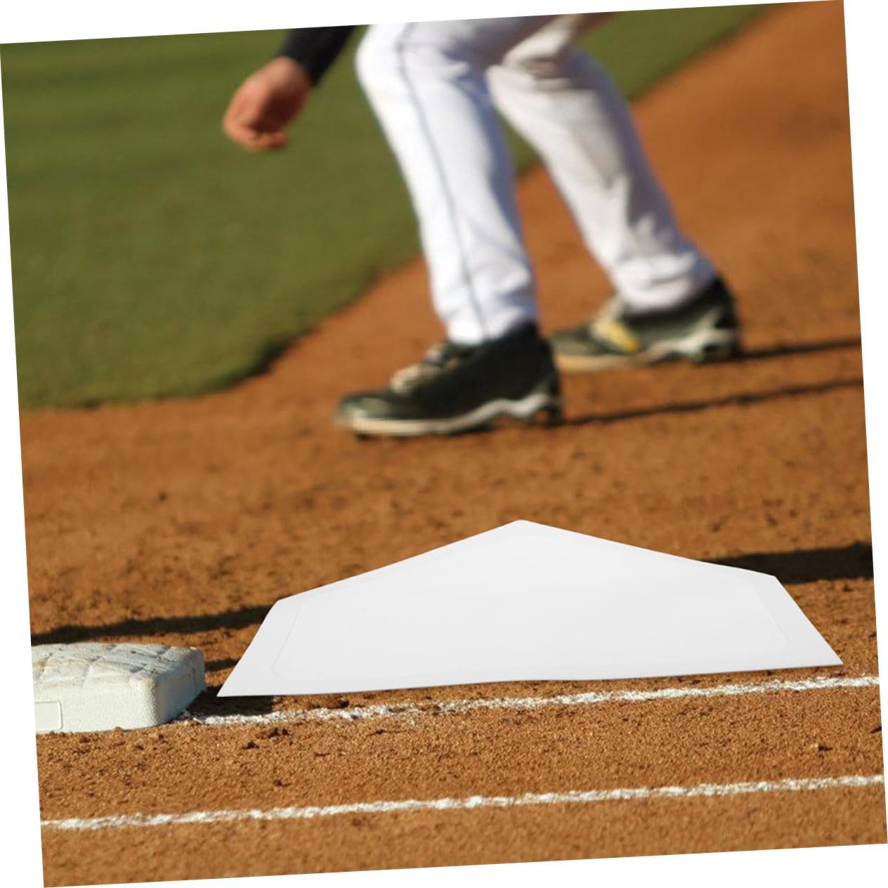 VICASKY 3Pcs Baseball Pitcher Training Plates Home Plate Markers for Baseball Practice Portable Spot Markers for Pitching Drills Sports Training Equipment