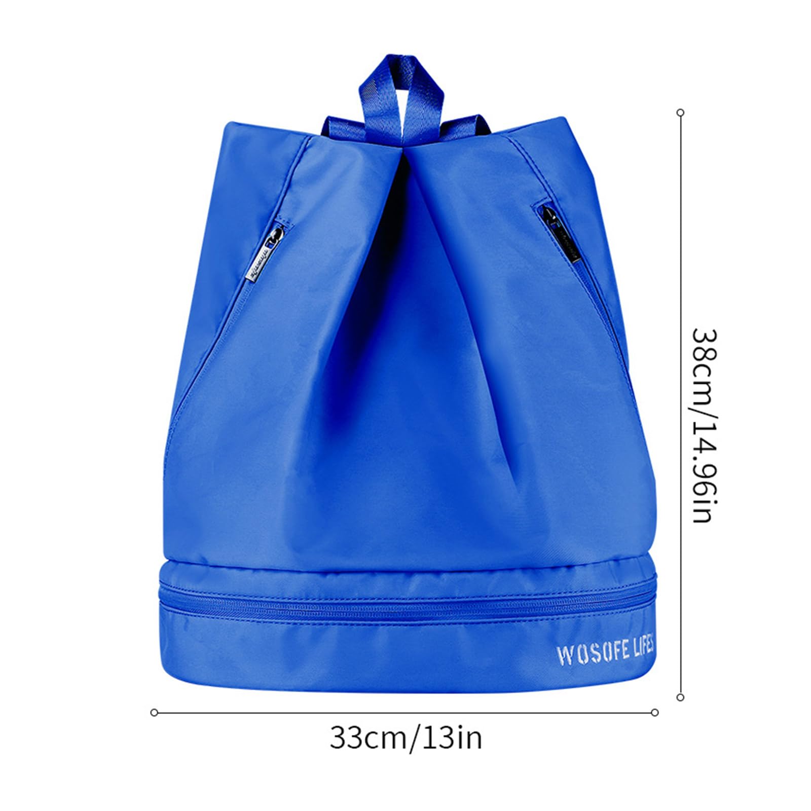 Schuhtasche Rucksack Große Sport Sporttasche Mit Schuhfach wasserdichte Reisetasche Langlebiger Sackpack Für Damen Und Herren