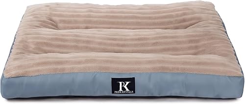 Cama para perros para mascotas pequeñas, adecuada para jaulas, espuma de jaula de huevos 25D, parte inferior antideslizante, 24 pulgadas (gris) disponible en Yaxa Costa Rica