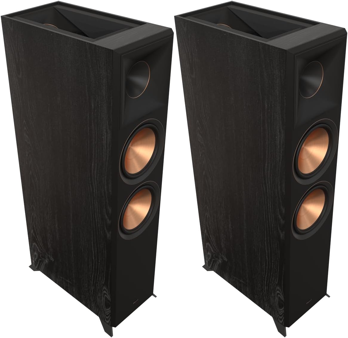 Klipsch RP-8060FA II Pair - Floorstanding Speakers - Ebony - with 25FT of Speaker Wire