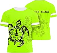 Vista 23 de Matedecor Camisa de Alta Visibilidad con Cráneo para Hombre, Camisas Reflectantes de Seguridad con Bandera de EE. UU., Nombre Personalizado