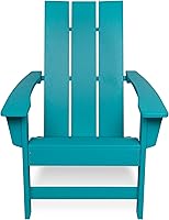 Vista 4 de Shine Company Coastal Modern - Silla Adirondack para todo tipo de clima, Aruba