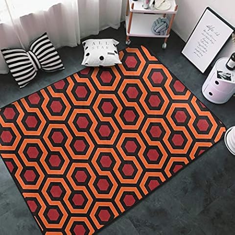 NiYoung Luxury Modern Classic Thick Soft Overlook Hotel Carpet The Shining Area Rug for Living Room Bedroom Playroom Dormitory Home Decor Non-Slip Carpet Large Floor Mat (Size 5 x 3 Feet) Cover