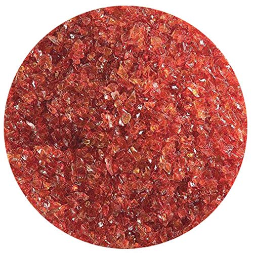 B132282-5 Oz Garnet Red Transparent Medium Frit - 90 COE-picture-16