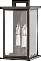 Vista 17 de Hinkley Weymouth - Linterna extragrande para montaje en pared, color negro