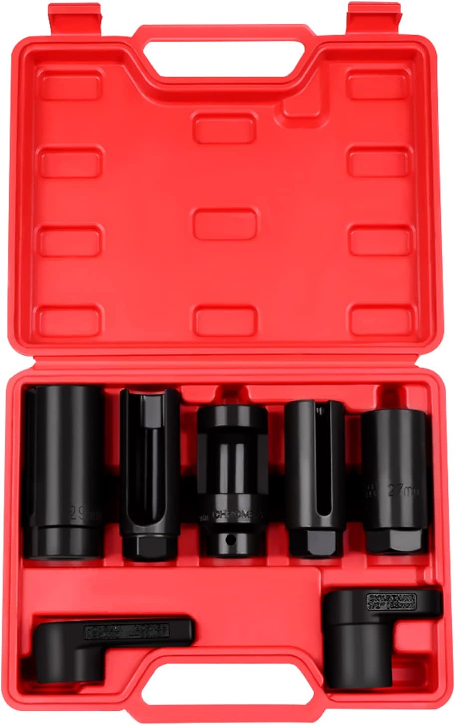 SCITOO 7pcs Sensor Socket Oil Pressure Sending Unit Master Sensor Socket Tool Kit Fit for Most Modern Vehicles
