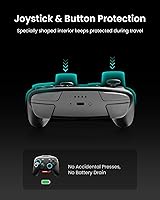 Vista 6 de tomtoc Protective Case for Nintendo Switch 2 Pro Controller, Hard Shell Joystick Protector, Portable Travel Storage Case, Shock-proof, Anti-scratch