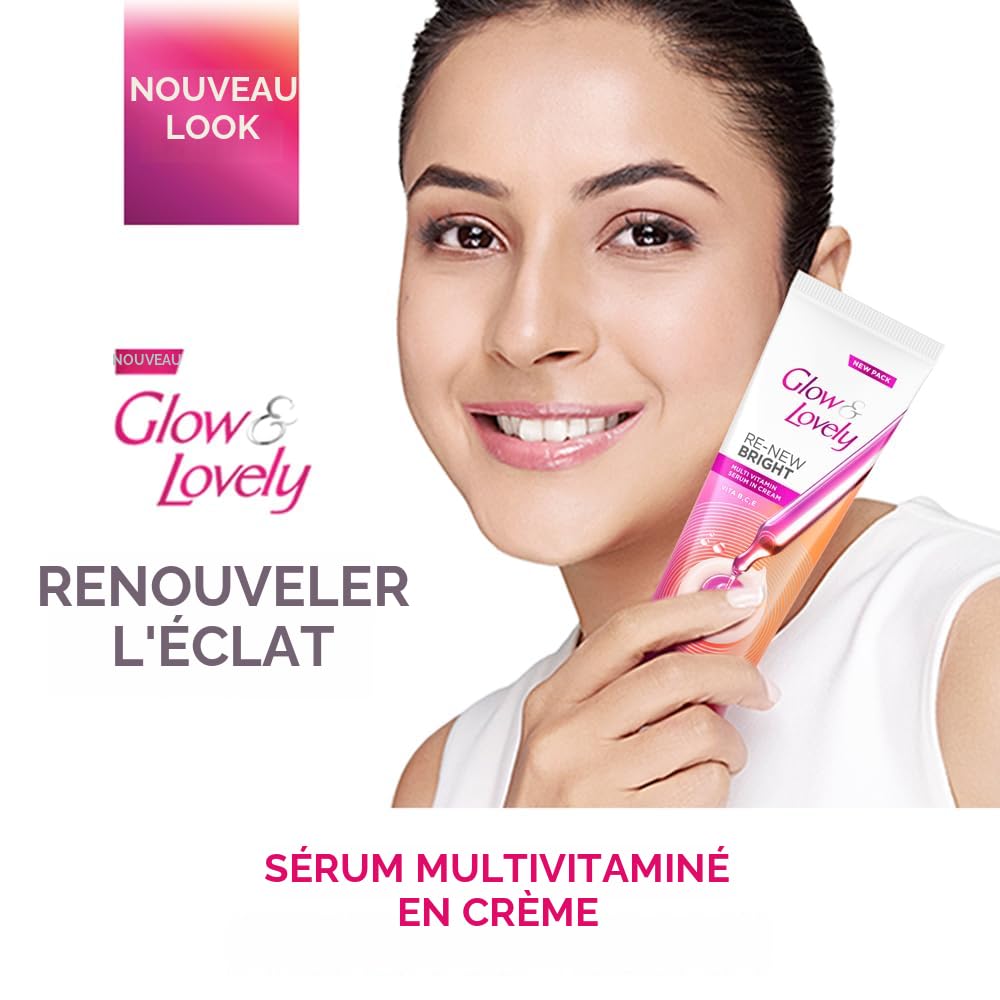 Fair & Lovely is Now Glow & Lovely Crème visage multi-vitamines 50