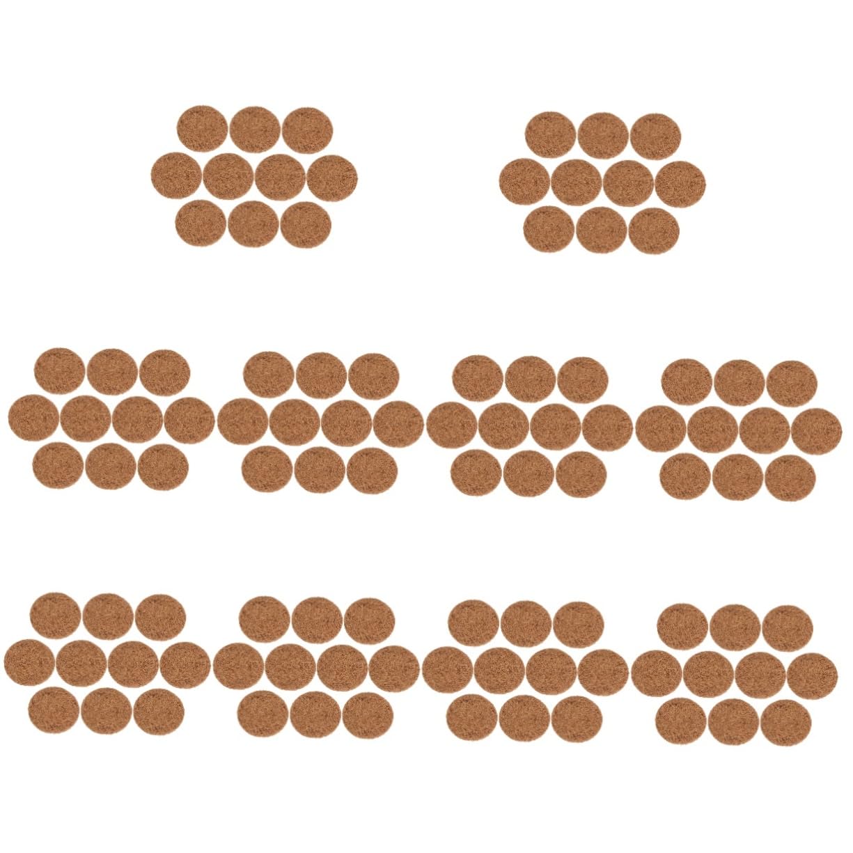 FRCOLOR 100stücke Kokosnuss Coir Matten Für Taubenbrut Langlebige Nestmatten Für Taubenzucht Umweltfreundliches Zubehör Für Vogelnester Für Haustiere Und Wildvögel