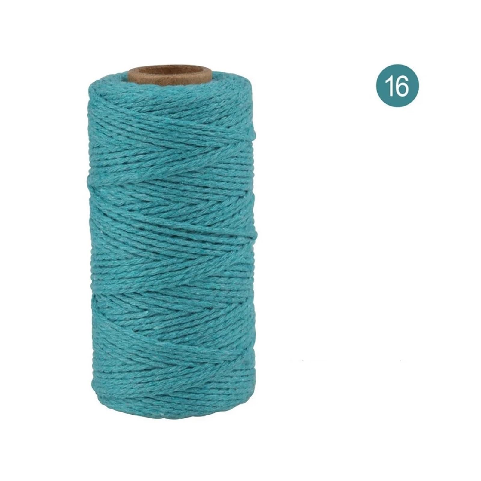 Corda for macramè in spago di cotone da 2 mm e 100 m
