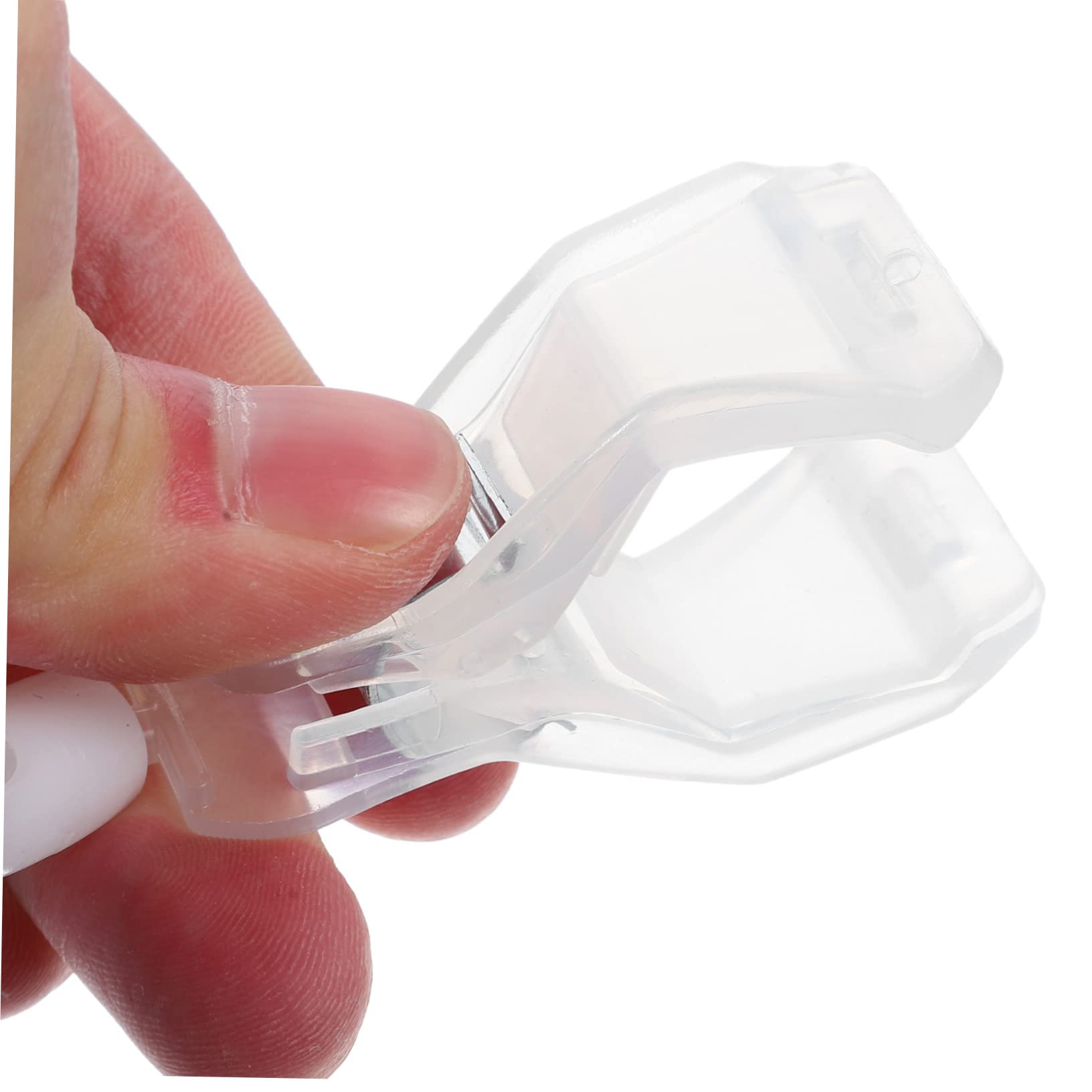 DOITOOL 50 Teiliges Drehbare Transparente Preisschildhalter Clips Verstellbare Werbeclip Halterung für Regale und Preisschilder Geeignet für Supermärkte Einzelhandel und