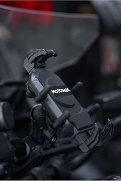 Motobros M-29 Motosiklet Telefon Tutucu Titre im Azalt c  Telefon Tutucu Ayna Ve Gidona ile Uyumlu