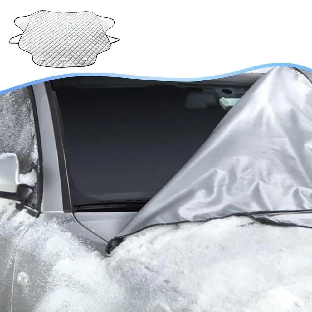 Housse de Protection pour Pare-Brise Housse De Pare-brise Anti-gel Pour Voiture Housse De Pare-brise Magnétique Pour Véhicule Protection Contre La Neige Glace Et Le Soleil Housse Anti-gel Protection P