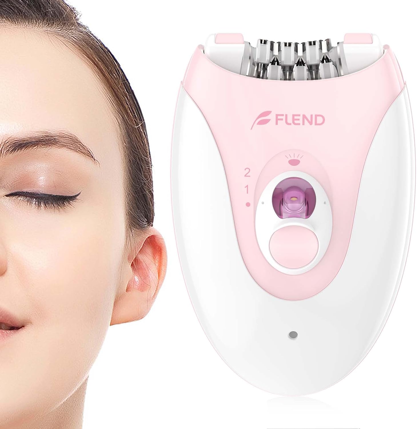 Facial Epilators for Women, Facial Hair Remover with 2 Speed Settings