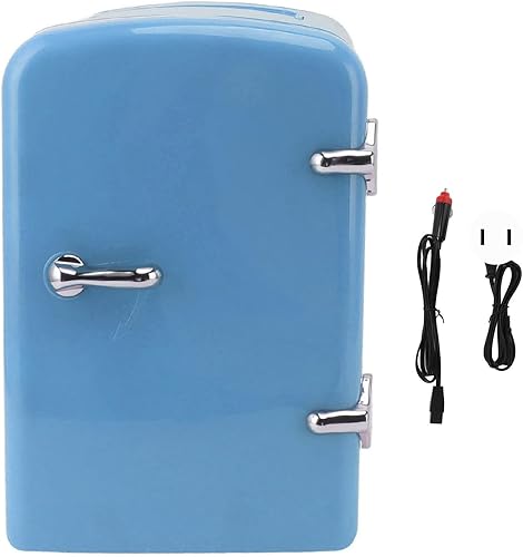 Miniatura 5 de Mini nevera, refrigerador pequeño, refrigerador para el cuidado de la piel, 4L, enfriador portátil, refrigerador personal, mini refrigerador para